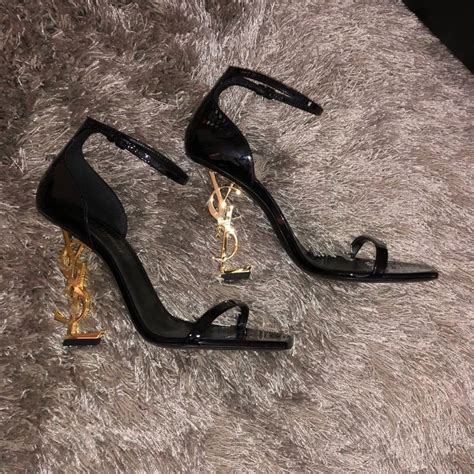 ysl hakke|YSL sandals.